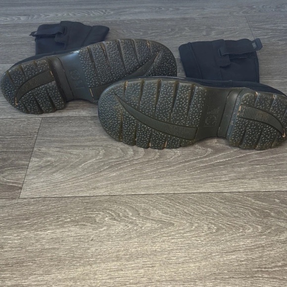 Vintage 90s Dr Martens 9788 Black Leather Moto Boots M7 W8.5 UK Made Unisex RARE - Picture 15 of 16